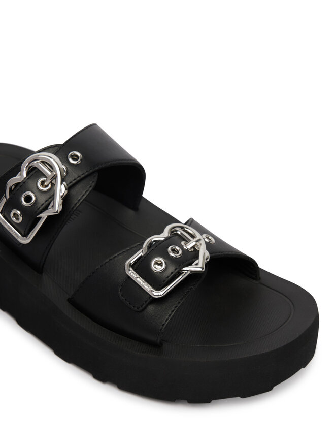LOVE MOSCHINO Шльопанці LOVE MOSCHINO JA28274I0OIA0000 Чорний