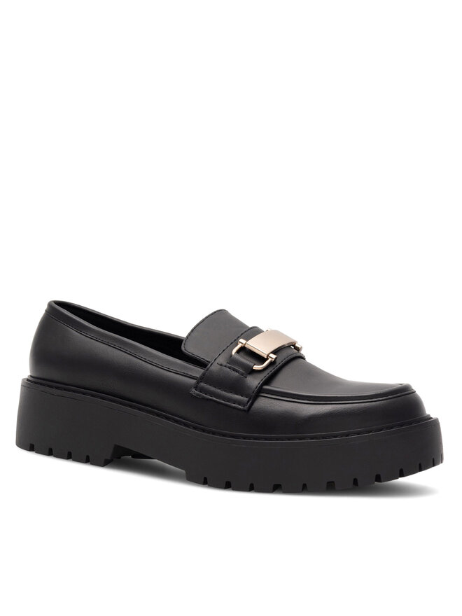 DeeZee Loafersy DeeZee BLANCHE HY18638-4 Czarny