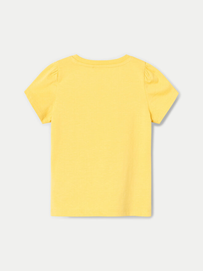 NAME IT NAME IT Camiseta Vibeke 13228146 Amarillo Regular Fit
