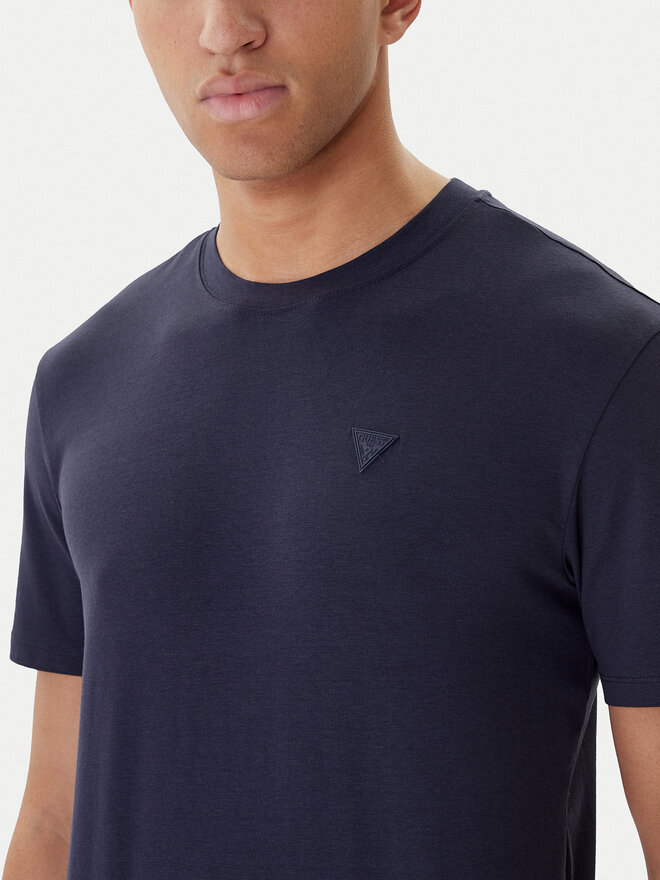 Guess Guess Marškinėliai Z2YI12 JR06K Tamsiai mėlyna Regular Fit