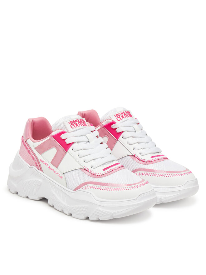 Versace Jeans Couture Sneakersy Versace Jeans Couture 78VA3SC4 Biały