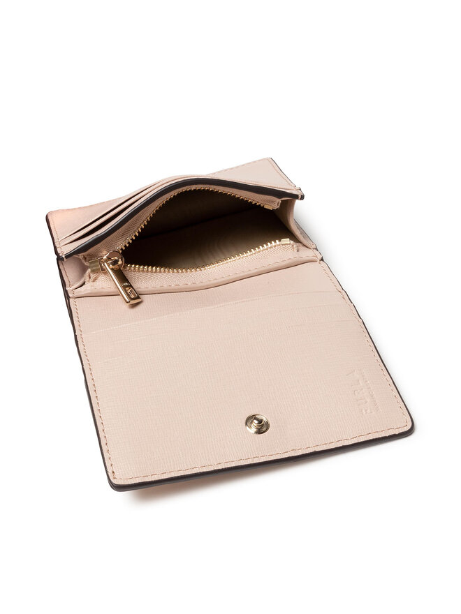 Furla Mały Portfel Damski Furla Babylon WP00075-B30000-B4L00-1-007-20-CN Beżowy