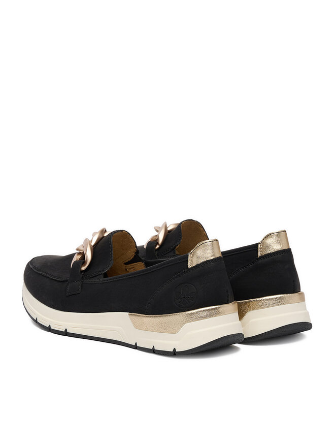 Rieker Halbschuhe Rieker 58944-00 Schwarz