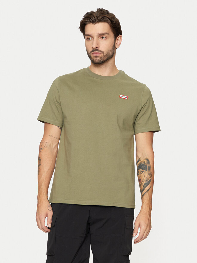 Hunter Hunter Футболка Alvin HARM0039242 Хакі Regular Fit