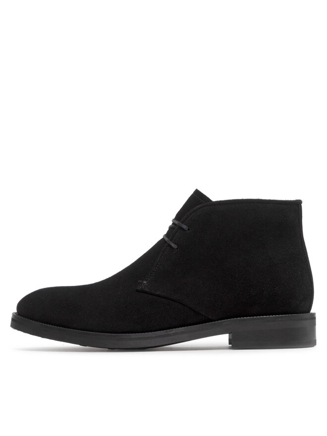 Lord Premium Gležnjarji Lord Premium Chukka 5602 Črna