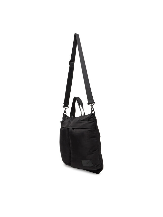 Calvin Klein Jeans Geantă pentru laptop Calvin Klein Jeans Metro Nylon Helmet Bag LV04G3130G Negru