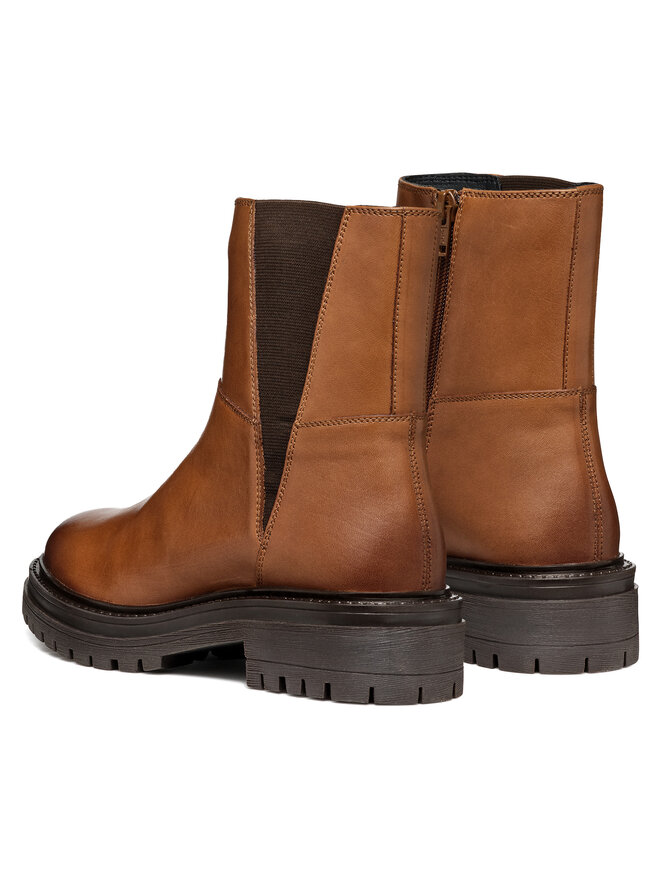 Geox Īsie zābaki Geox D Iridea D46HRC 00043 C6001 Brūns
