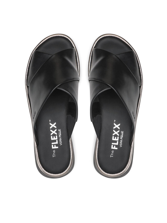 The Flexx Pantoletten The Flexx Caris DS22-B222.63 Schwarz