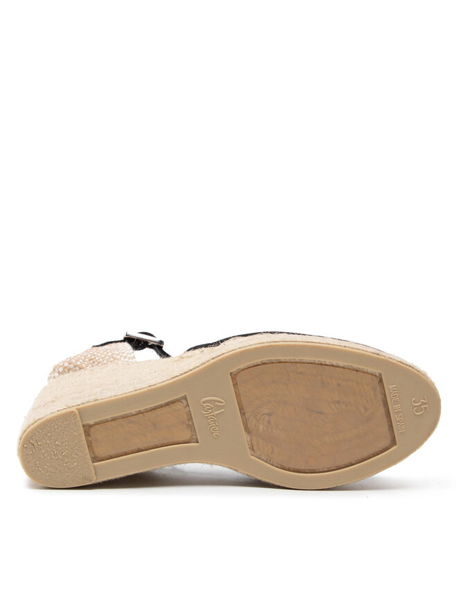 Castañer Espadrilky Castañer Carol/8ED/001 020975-100 Černá