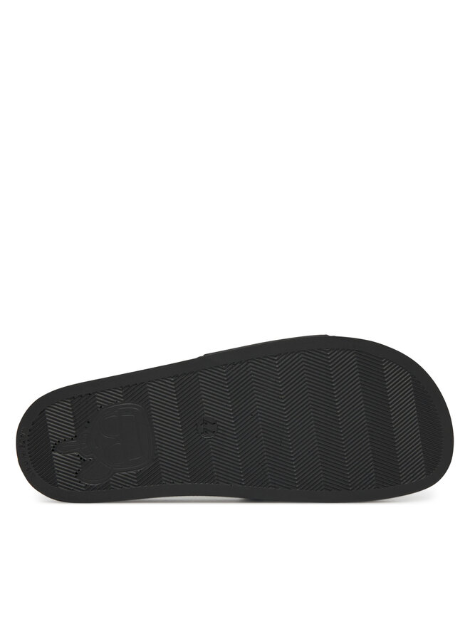 KARL LAGERFELD Şlapi KARL LAGERFELD Kondo KL70005A Negru