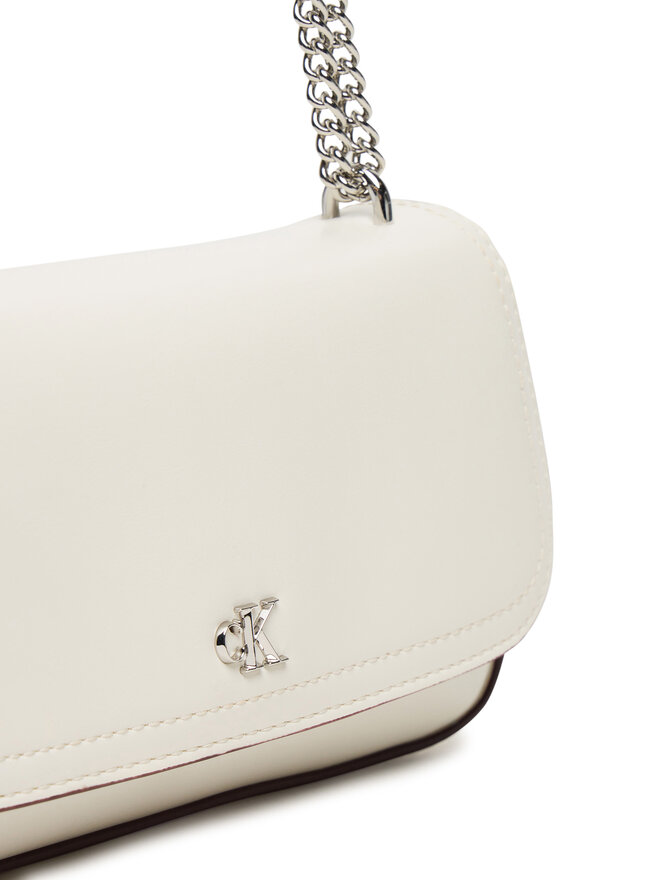 Calvin Klein Táska Calvin Klein Ck Convertible Chain Small Bag LV04F3172G Fehér