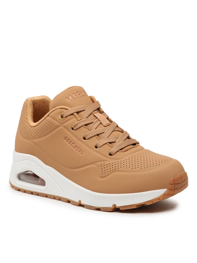 Skechers Tenisice Skechers Uno Stand On Air 73690/TAN Smeđa