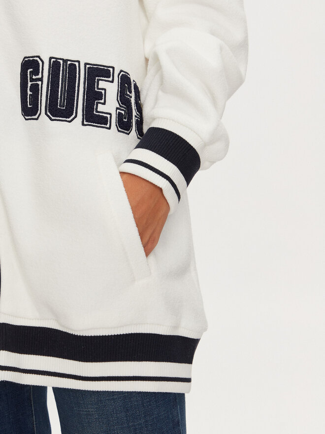 Guess Guess Футболка V4BQ08 KCHV0 Білий Boxy Fit