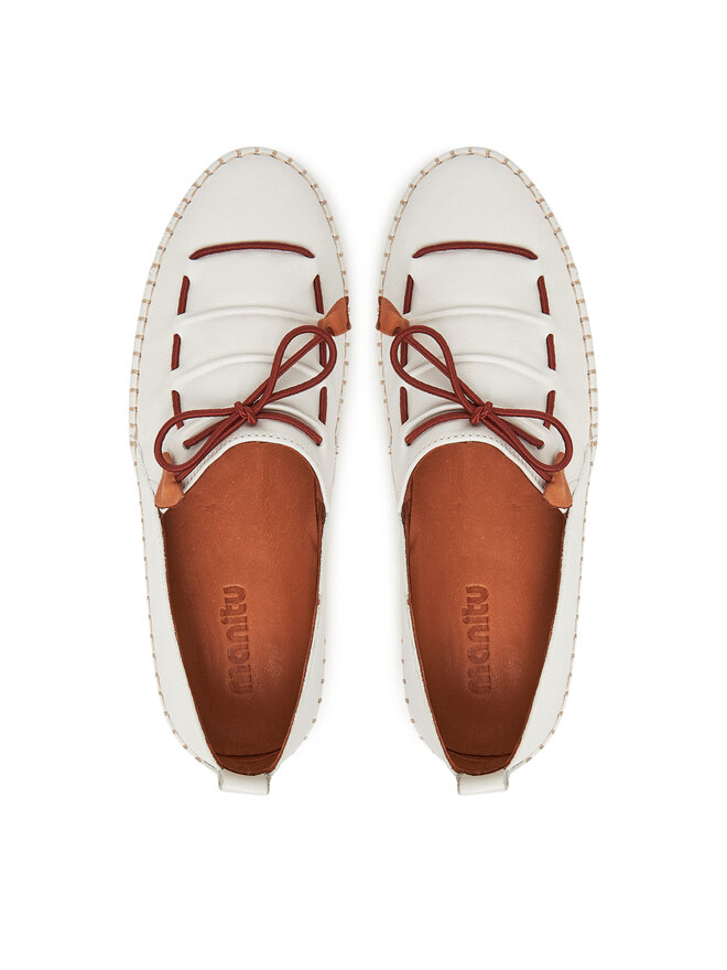 Manitu Halbschuhe Manitu 840089 Weiß