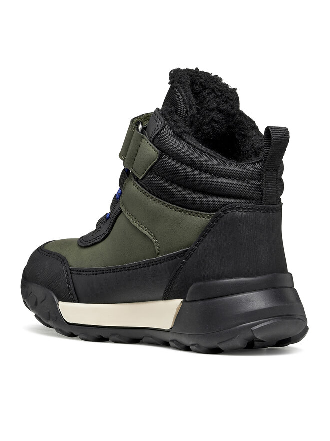 Geox Schneeschuhe Geox J Trekkyup Boy B Abx J46MBE 0MEMS C0450 M Dunkelgrün
