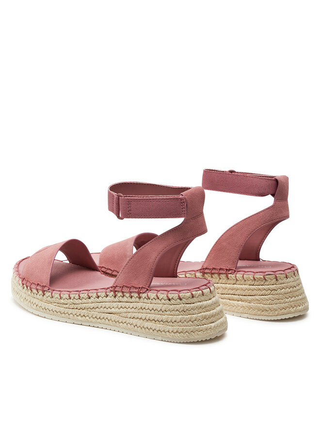 Calvin Klein Jeans Espadrillas Calvin Klein Jeans Sporty Wedge Rope Su Con YW0YW00977 Rosa