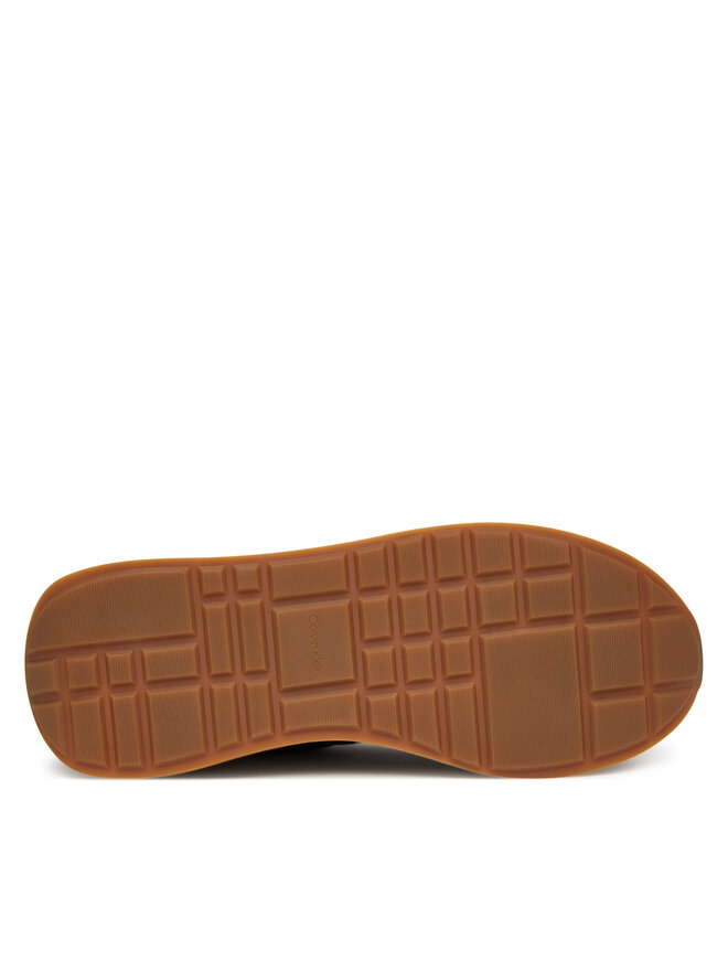 Calvin Klein Sportcipők Calvin Klein Retro Runner Sock Laceup Mix Mat YW0YW02060 Fekete