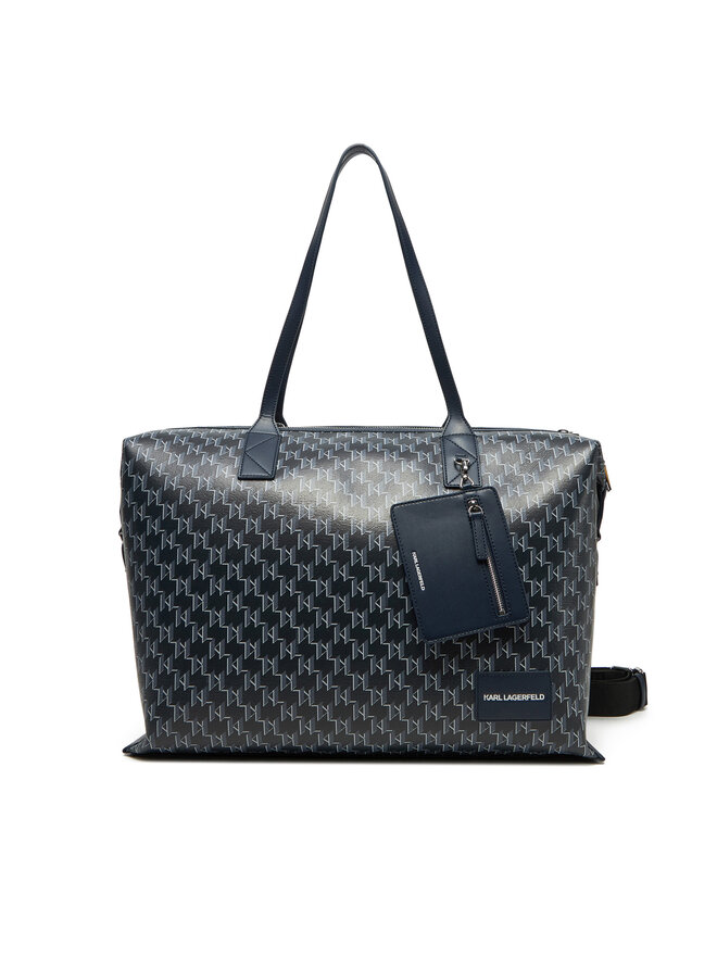 KARL LAGERFELD Ročna torba KARL LAGERFELD A1W30182 Mornarsko modra