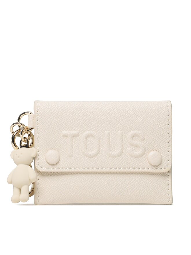 Funda para llaves TOUS Llavero La Rue Envelope 2001861301 Ecru zapatos.es