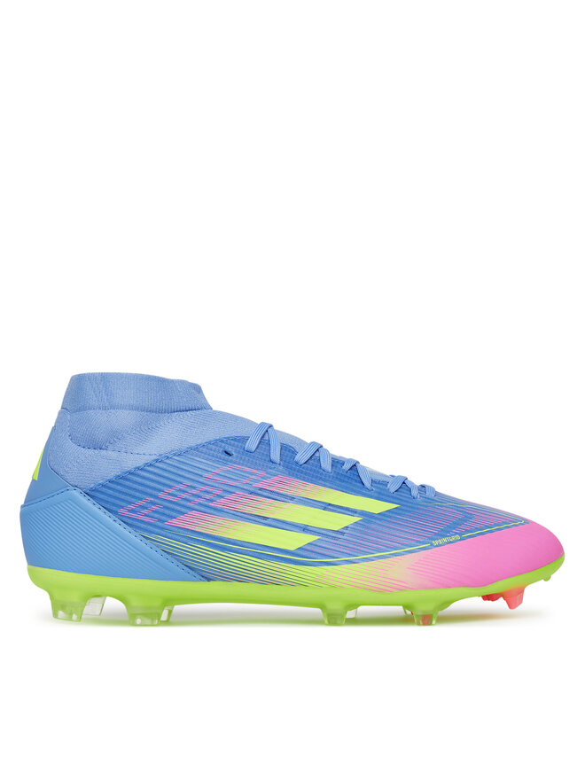 adidas Ποδοσφαιρικά Παπούτσια adidas F50 League Mid Firm/Multi-Ground JI0436 Σκούρο μπλε