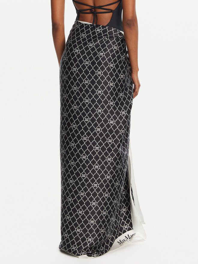 Max Mara Beachwear Lakats Max Mara Beachwear Ottico 2516541019 Melns