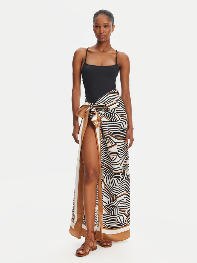 Max Mara Beachwear Fular Max Mara Beachwear Ottico 2516541019 Beis