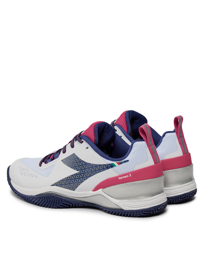 Diadora Tennisschuhe Diadora Blushield Torneo 2 W Clay 101.179505 01 D0257 Weiß