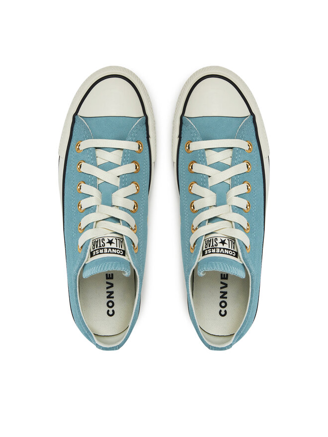 Converse Sneakers aus Stoff Converse Chuck Taylor All Star Leather A13817C Blau