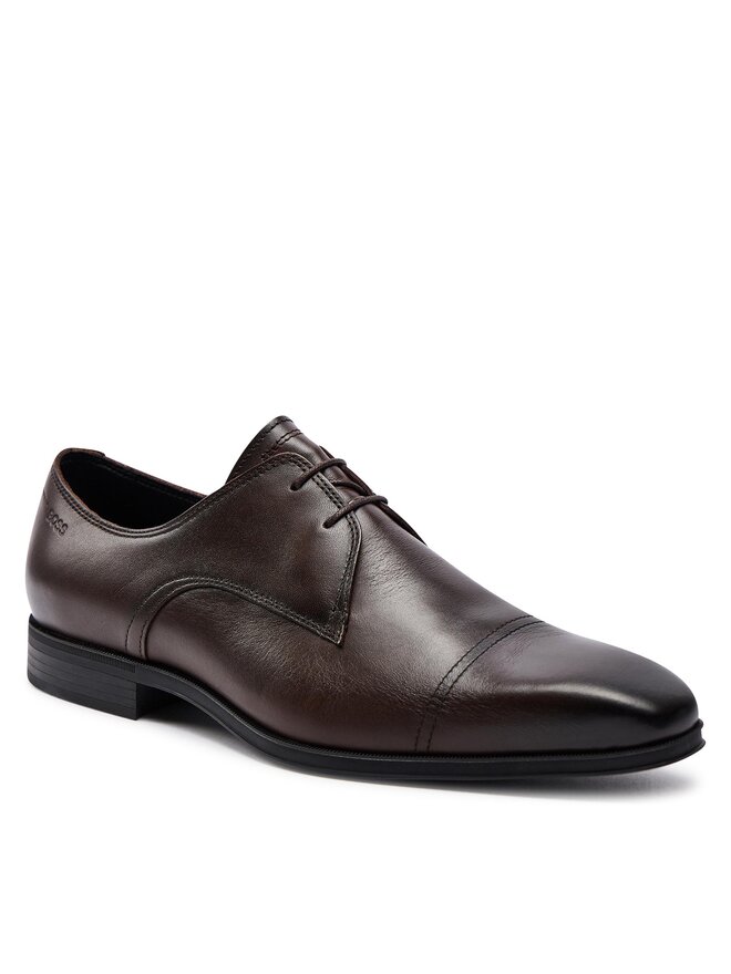 BOSS Scarpe basse Boss Theon Derb Buct 50517108 Marrone