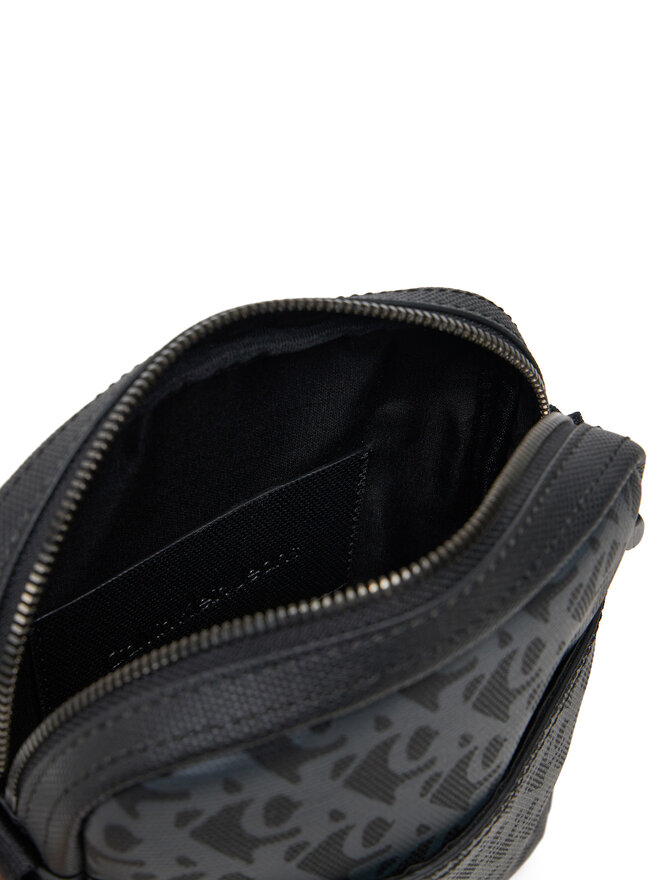 Calvin Klein Jeans Saszetka Calvin Klein Jeans Matte Aop Reporter 18 LV04G3115G Czarny