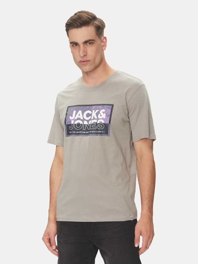 Jack&Jones Jack&Jones Set od 3 majice Logan 12284754 Šarena Regular Fit