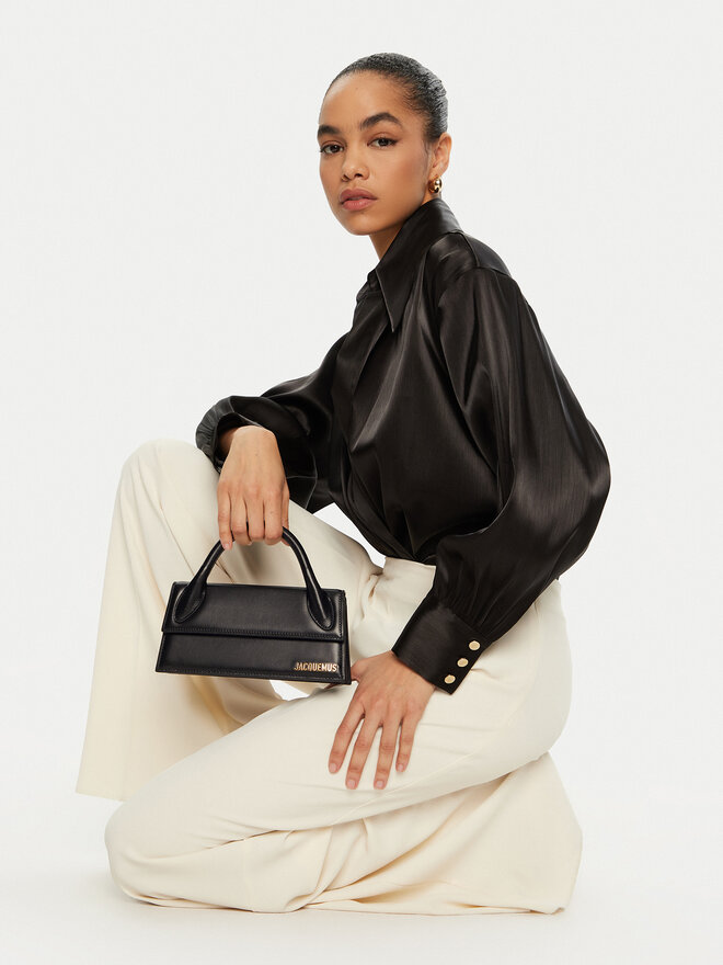 JACQUEMUS Τσάντα JACQUEMUS Le Chiquito Long 213BA004-3000 Μαύρο