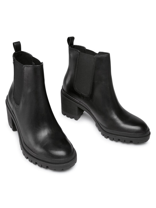 Tamaris Bokacsizma Tamaris 1-25417-25 Fekete