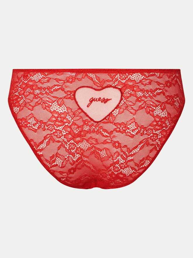 Guess Guess Klasične spodnje hlačke O5RE09 KBGT0 Rdeča Regular Fit
