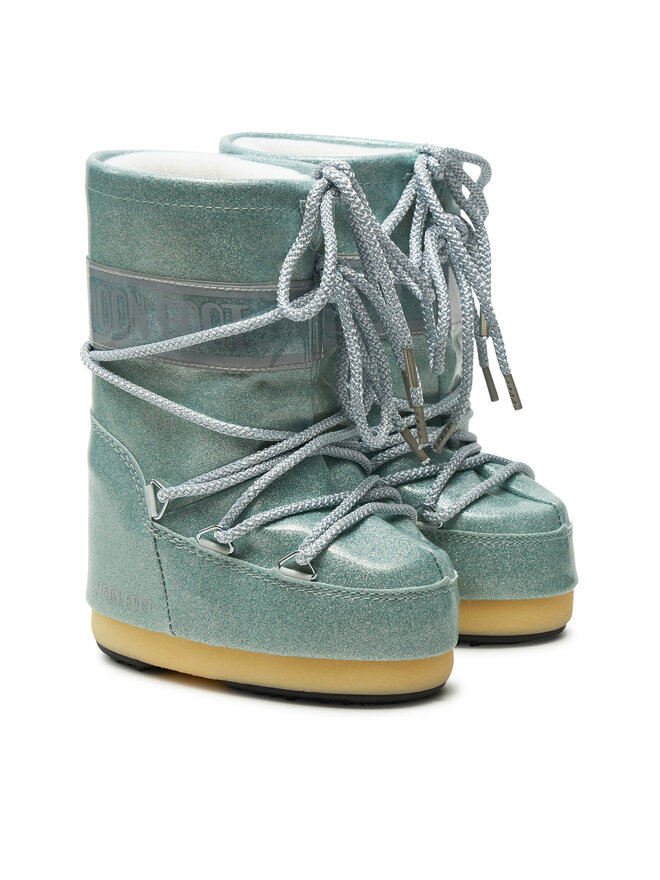 Moon Boot Snehule Moon Boot Icon Junior Glitter 80D3400290 Modrá