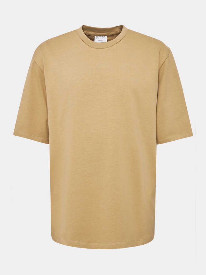 Lindbergh Lindbergh T-shirt 30-400120 Bež Relaxed Fit