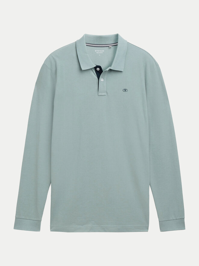 Tom Tailor Tom Tailor Pólóing 1043278 Zöld Regular Fit