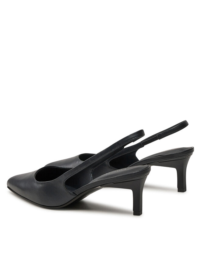 Calvin Klein Sandale Calvin Klein Slingback Pump 50 HW0HW02069 Negru