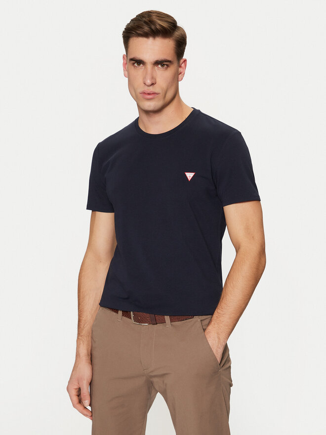 Guess Guess Camiseta M2YI24 J1314 Azul marino Slim Fit