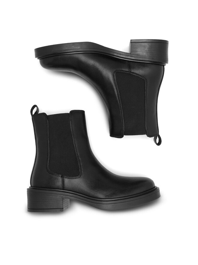 Sergio Bardi Μποτάκια Sergio Bardi KAP-C1060-01SB Μαύρο