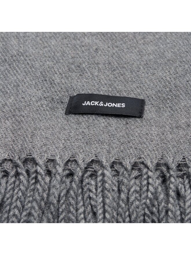 Jack&Jones Зимен шал Jack&Jones 12140332 Сив