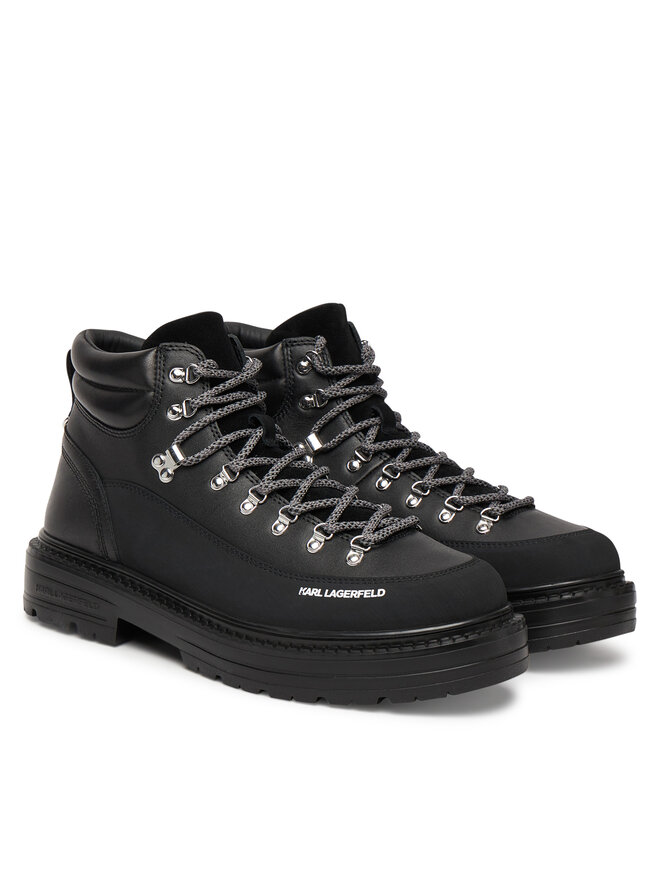 KARL LAGERFELD Schnürstiefeletten KARL LAGERFELD Miles KL10245 Schwarz