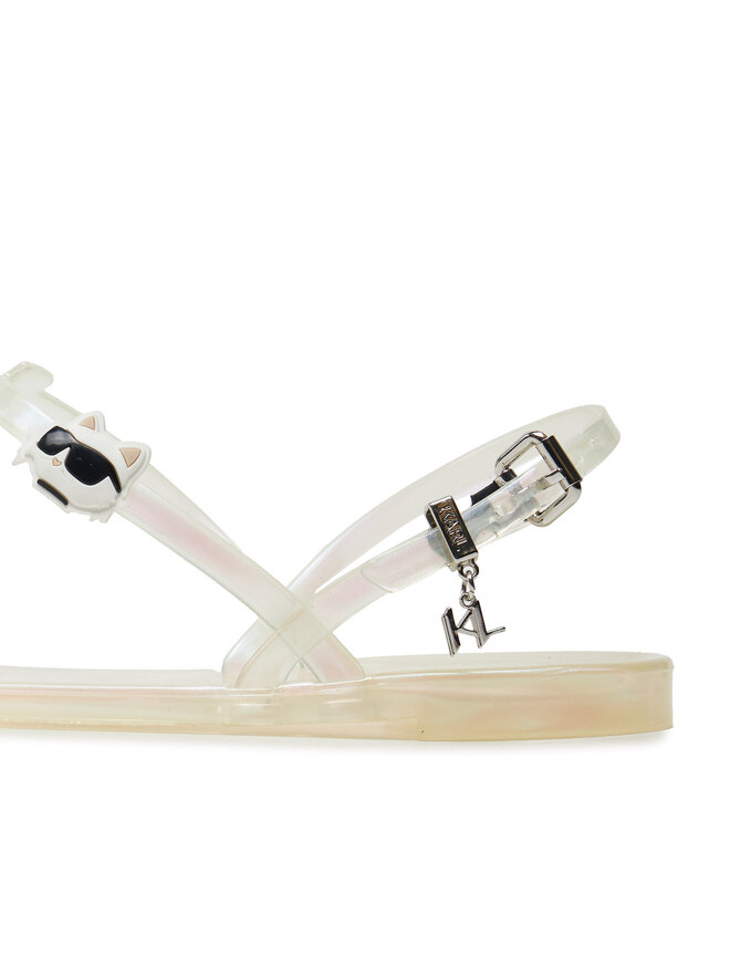KARL LAGERFELD Sandale KARL LAGERFELD KL80002N Argintiu