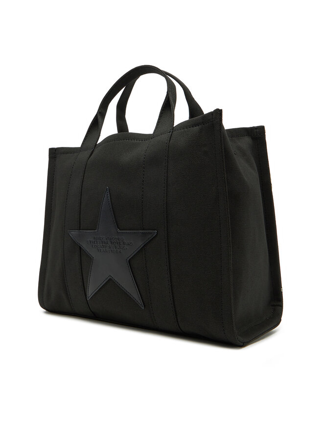 Marc Jacobs Handtasche Marc Jacobs The Star Logo Medium Tote 2R4HTT018H03 Schwarz