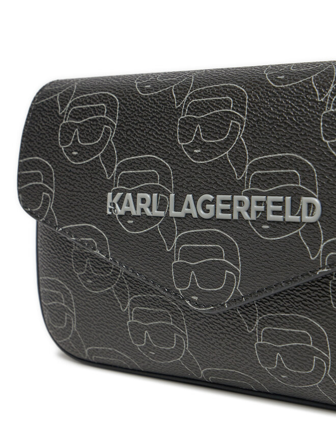 KARL LAGERFELD Kabelka KARL LAGERFELD A1W32045 Černá