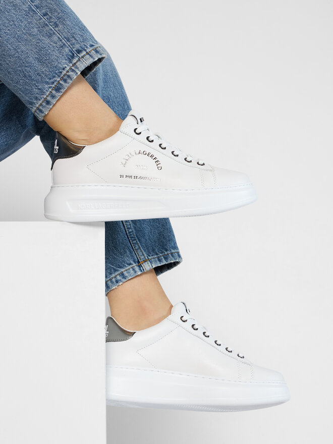 KARL LAGERFELD Снікерcи KARL LAGERFELD KL62538 Білий