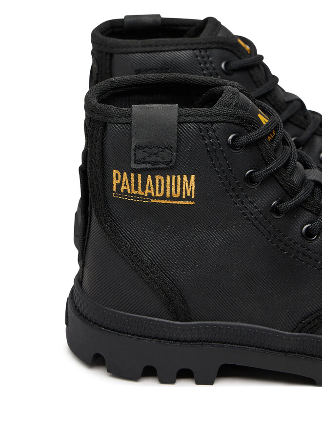 Palladium Ορειβατικά παπούτσια Palladium PAMPA HI COATED 74375-008-M Μαύρο