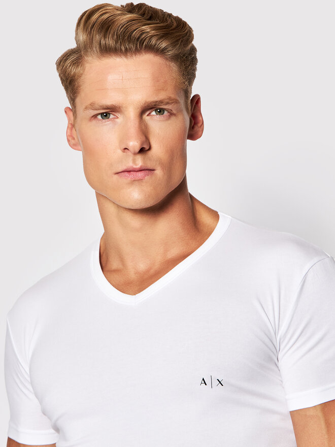 Armani Exchange Armani Exchange Set dveh majic 956004 CC282 42520 Črna Regular Fit