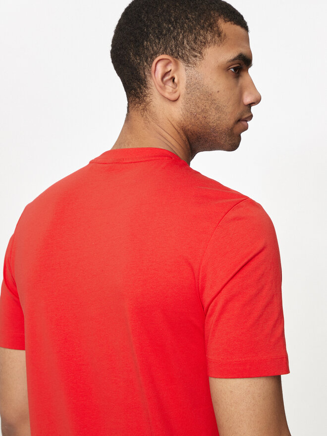 BOSS BOSS Camiseta Thompson 15 50513382 Rojo Regular Fit