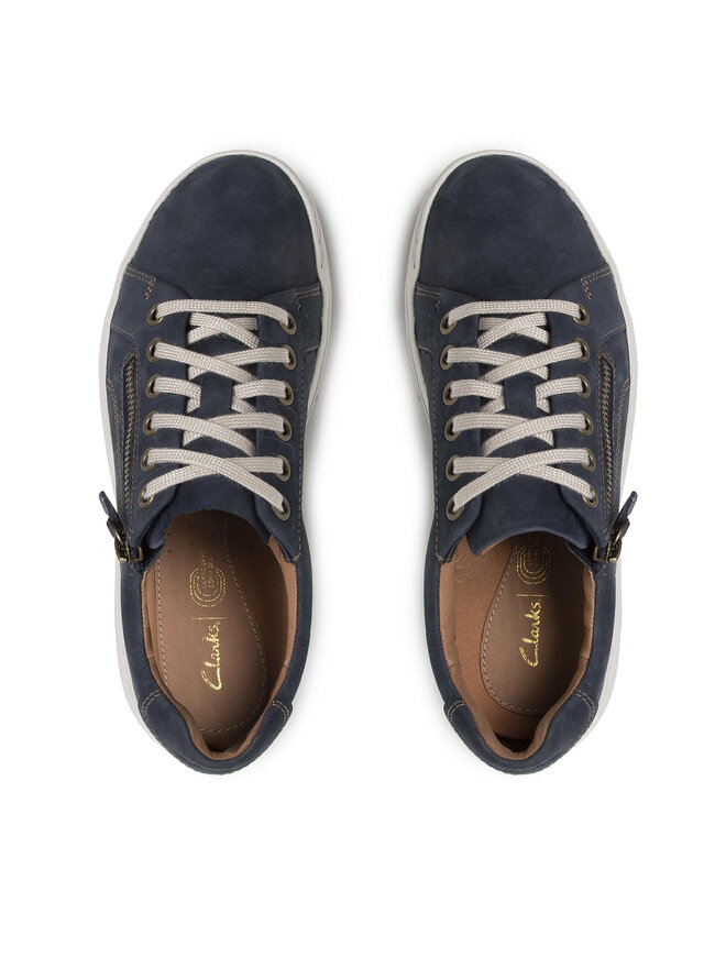 Clarks Laisvalaikio batai Clarks Nalle Lace 261635704 Tamsiai mėlyna